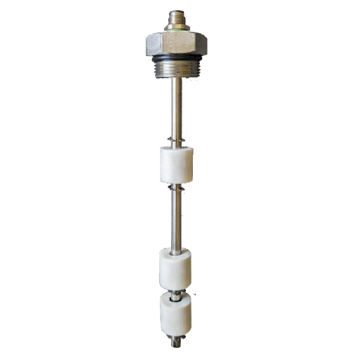 Stainless & Polypropylene multilevel sensor with receptacle | 92840