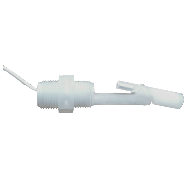 Polypropylene Side-Mount Float Switch – SM-1200-PP, SPST, 50 VA, 1/2″ NPT